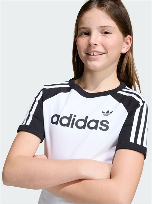 3S SL TEE           WHITE/BLACK ADIDAS ORIGINALS | KE2945/ND